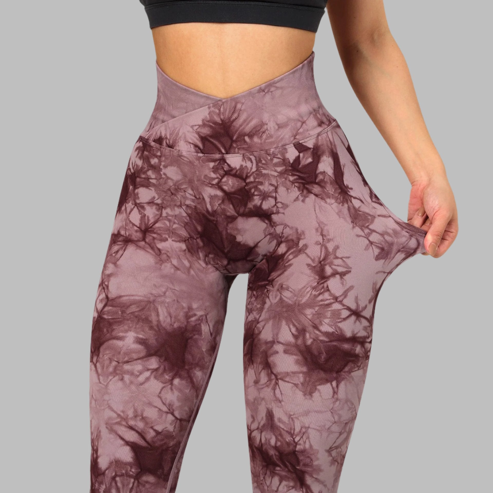 MyPeachy™ Seamless Tie-Dye Leggings