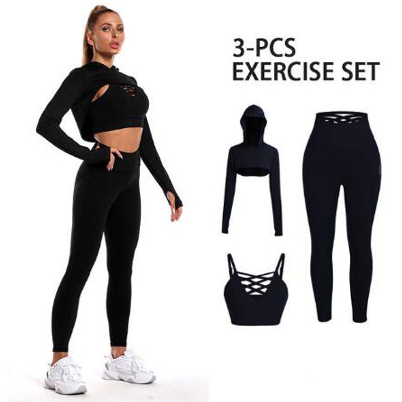 Women's Adjustable Bra Pants Exercise Suit