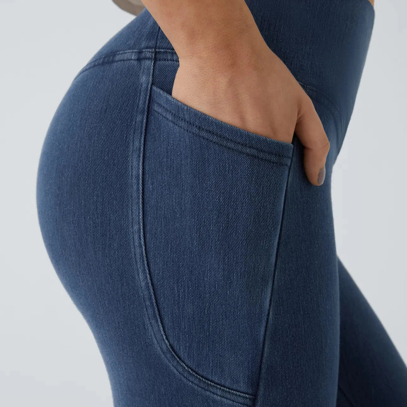 MyPeachy™ High Waist Street Hip Lift Jeans