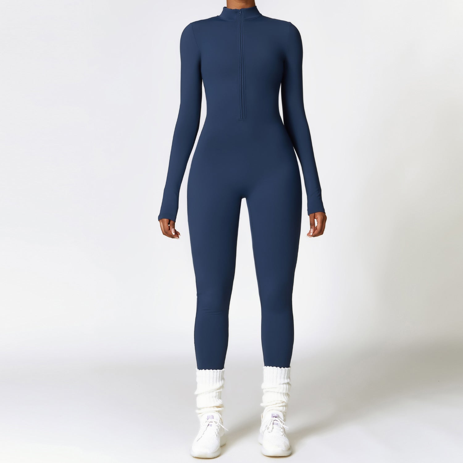 AirFlow Long-Sleeve Yoga Bodysuit