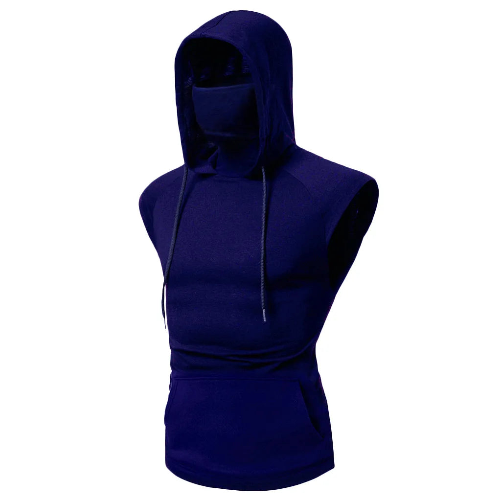 Men Stretch Fitness Ninja Suit