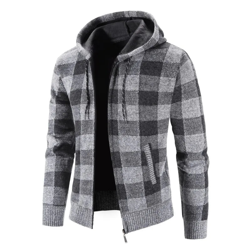 Winter Wool Zipper Slim Fi Jacket