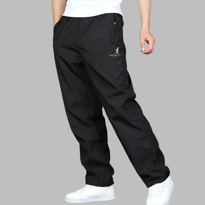 Men Velvet Warm Straight Pant