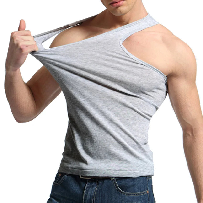 Men 100% Cotton Tank Top