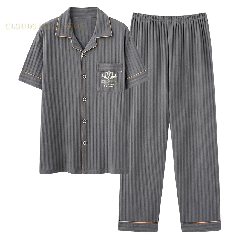 Luxury Knited Cotton Pajamas Set