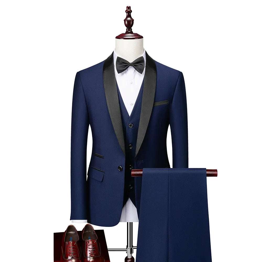 Formal Slim Fit Tuxedo Prom Suit