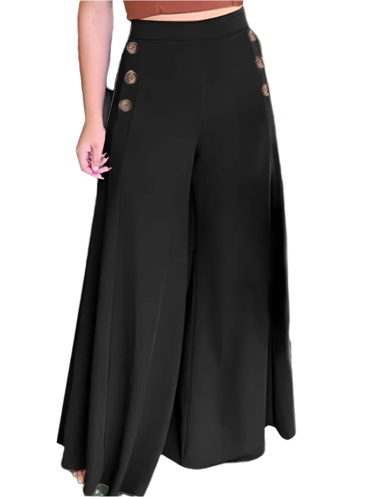 High Waist Casual Suit Pant