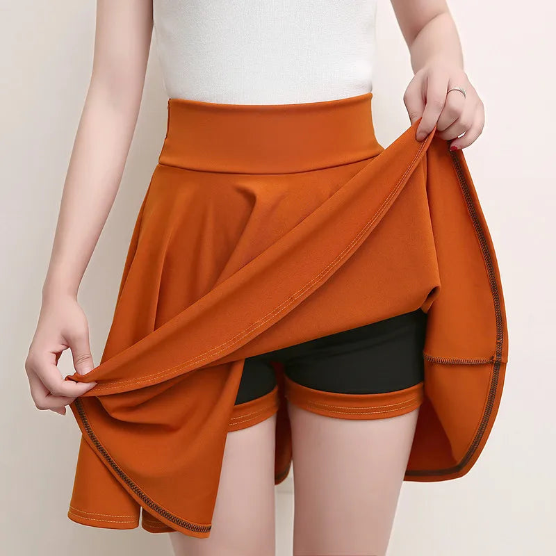 Women Versatile Flared Skirt