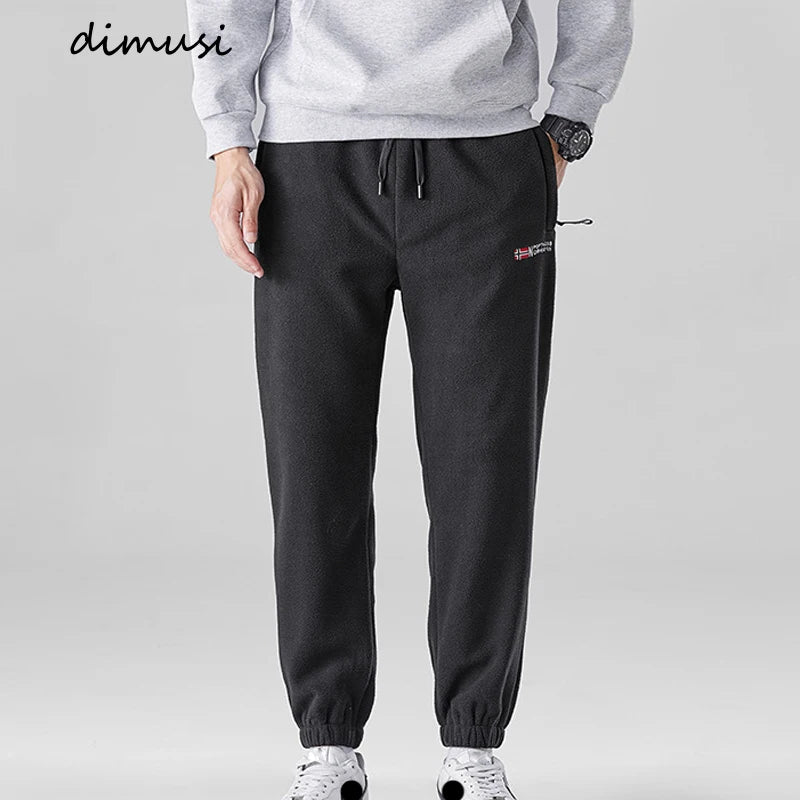 Winter Male Lambs wool Warm Pant