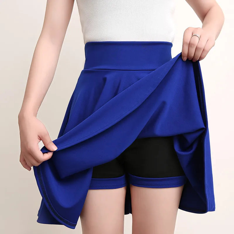 Women Versatile Flared Skirt