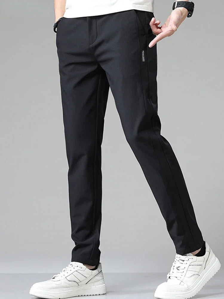 Men Summer Ice Silk Casual Pant