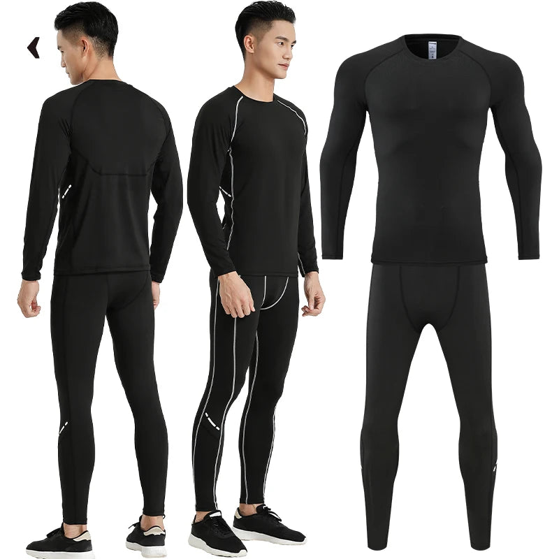 Men Compression Sportswear Suit