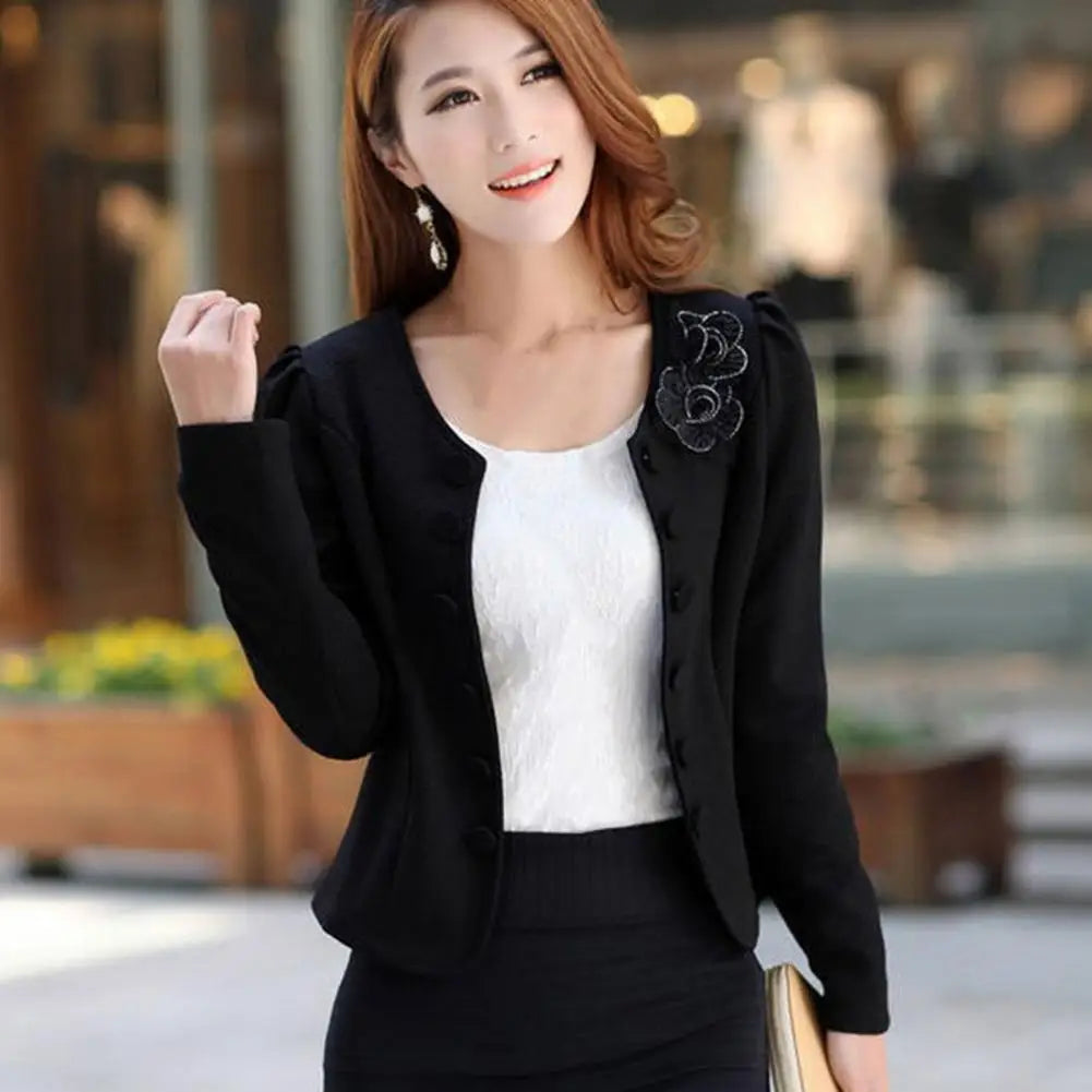 Woman Chic Short Coat