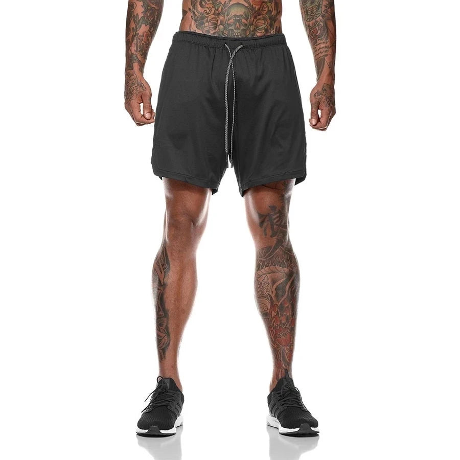 Men Double-deck Running Short