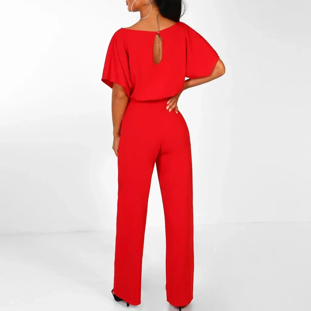 Women High Waist Jumpsuit