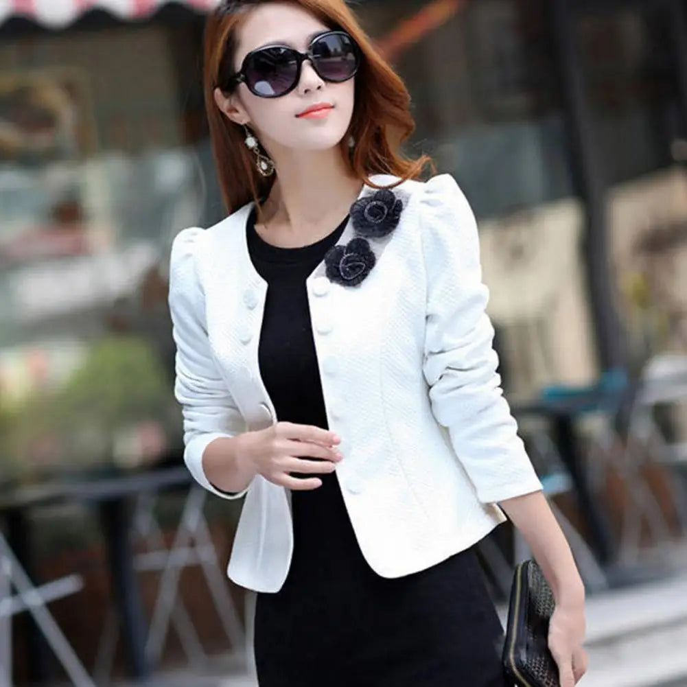 Woman Chic Short Coat