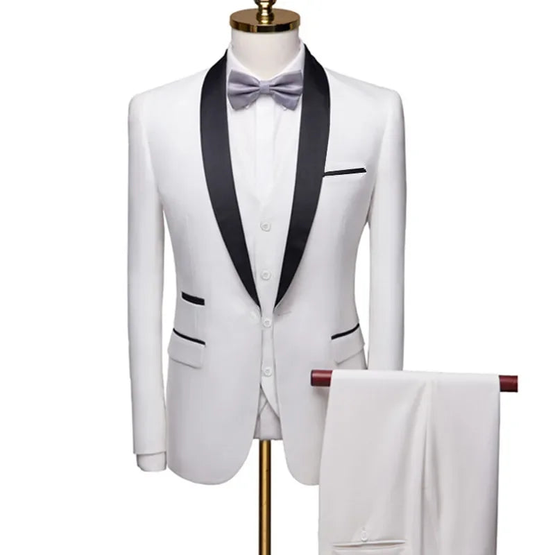 Formal Slim Fit Tuxedo Prom Suit