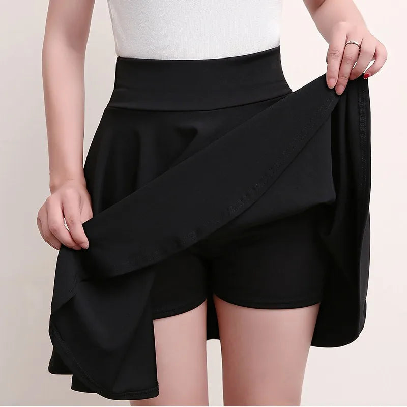 Women Versatile Flared Skirt