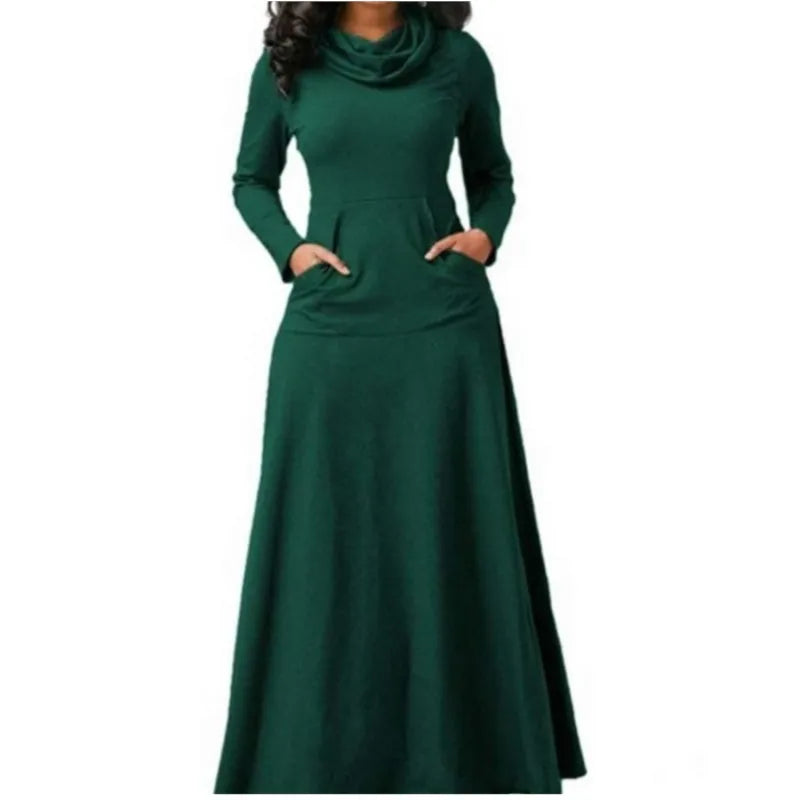 Women Long Sleeve Maxi Dress