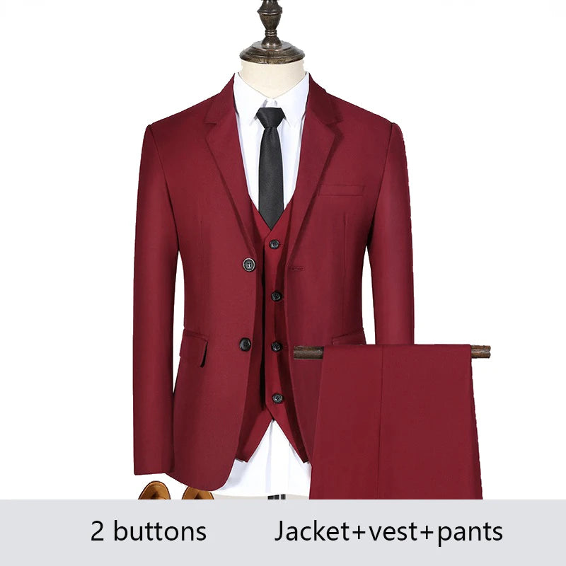 Men Wedding Blazers Elegant Suit