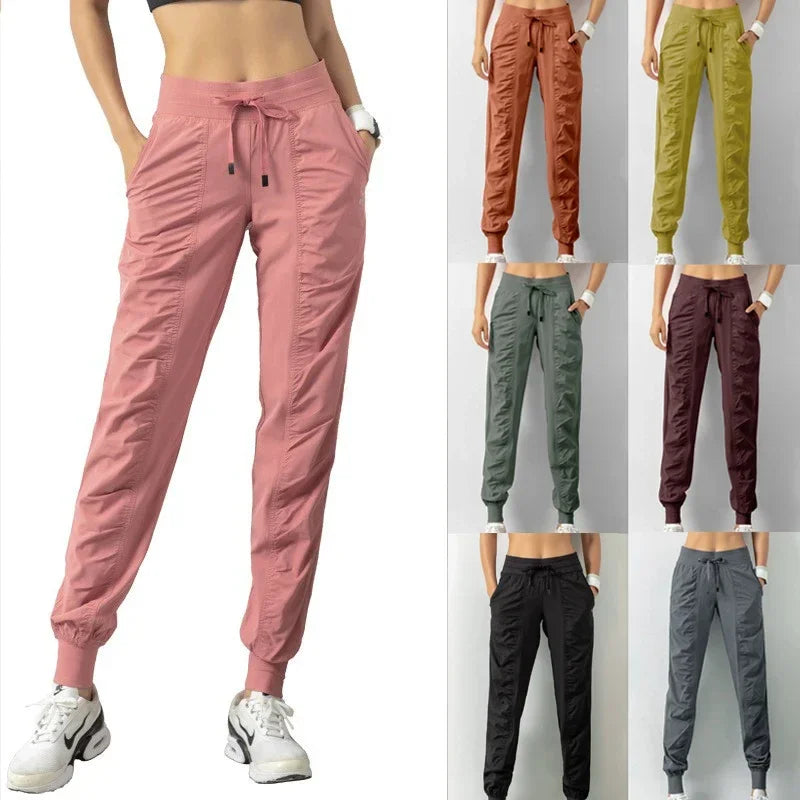 Fabric Drawstring Sport Sweatpant