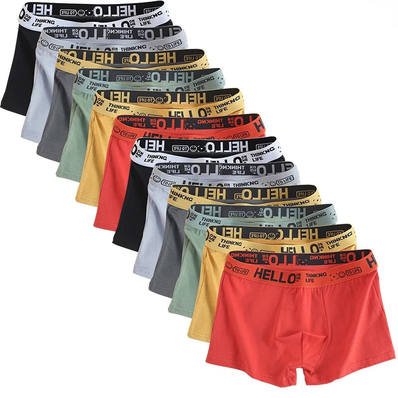 Men Breathable Boxer Underwear