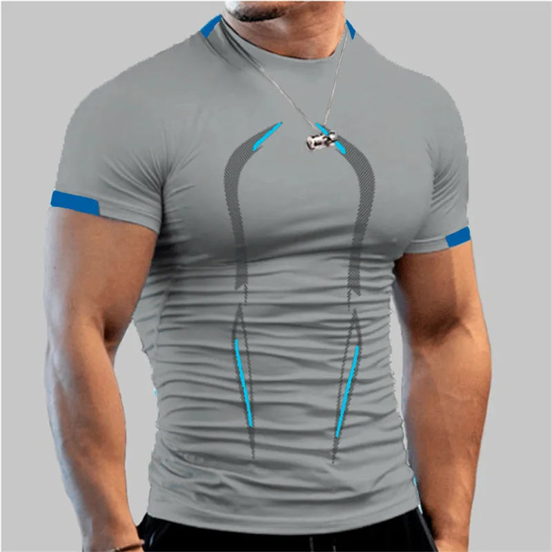 Men Compression Gym t Shirt