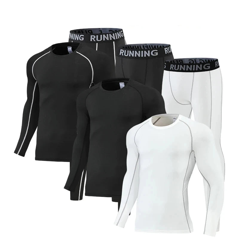 Men Compression Sportswear Suit