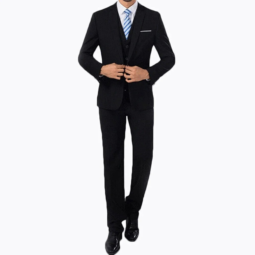 Men Tuxedos Wedding Slim Suit