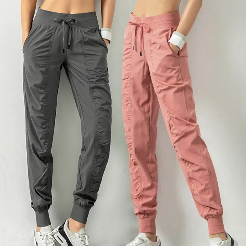 Fabric Drawstring Sport Sweatpant