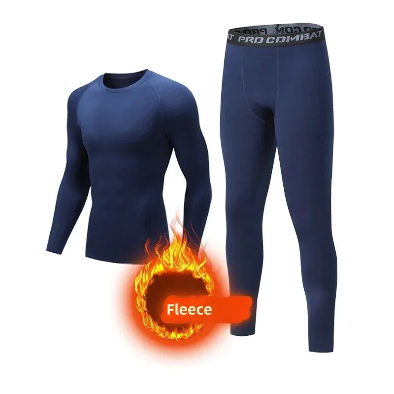 Men Winter Thermal Underwear Set