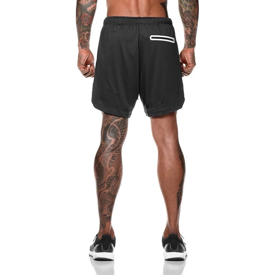 Men Double-deck Running Short