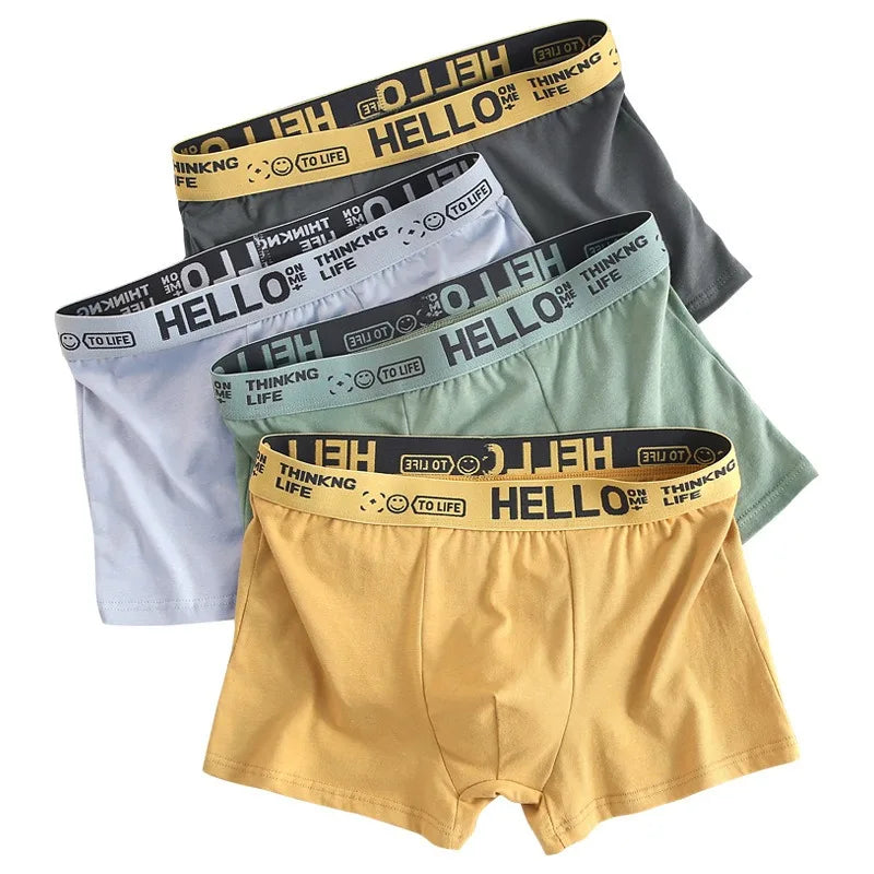 Men Breathable Boxer Underwear