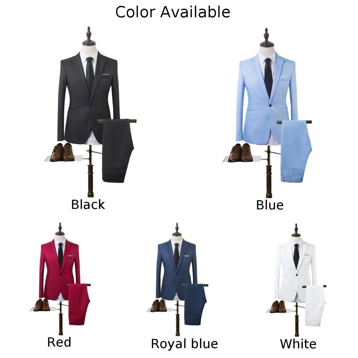 Men Tuxedos Wedding Slim Suit