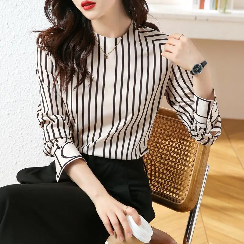 Women slim printing shirts