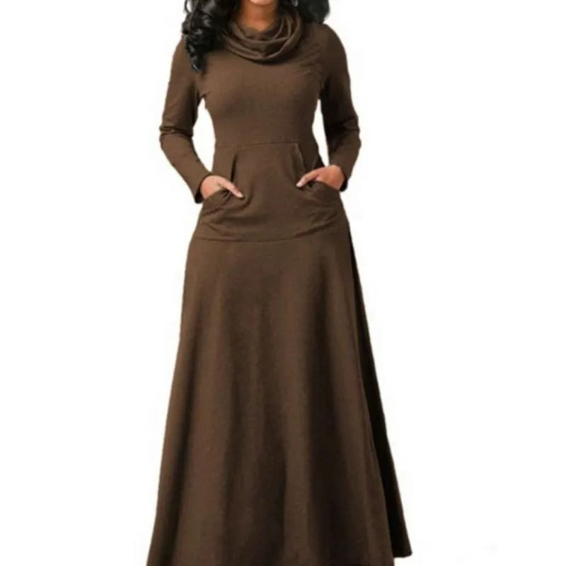 Women Long Sleeve Maxi Dress