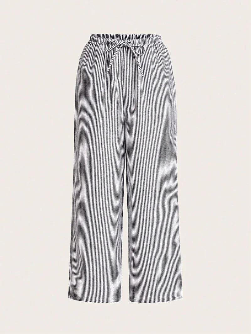 Women Striped Casual Pant