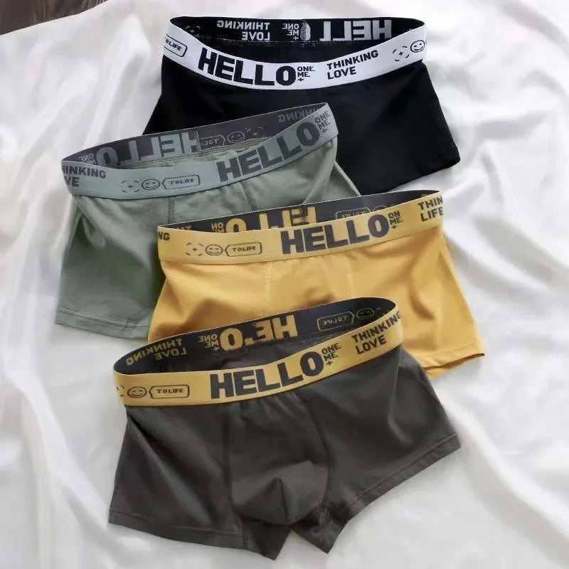 Men Breathable Boxer Underwear