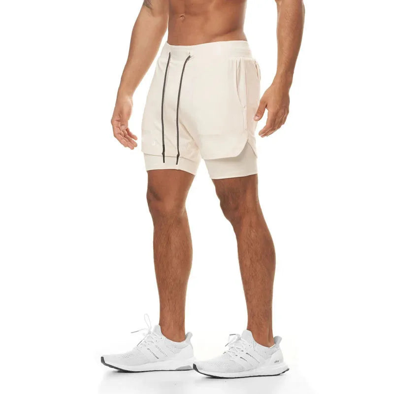 Men Quick Dry 2 In 1 Short