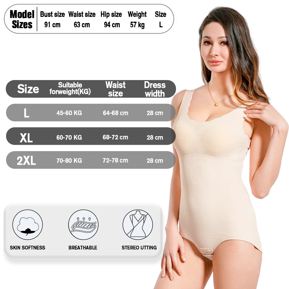 Women Thermal Push Up Bodysuit