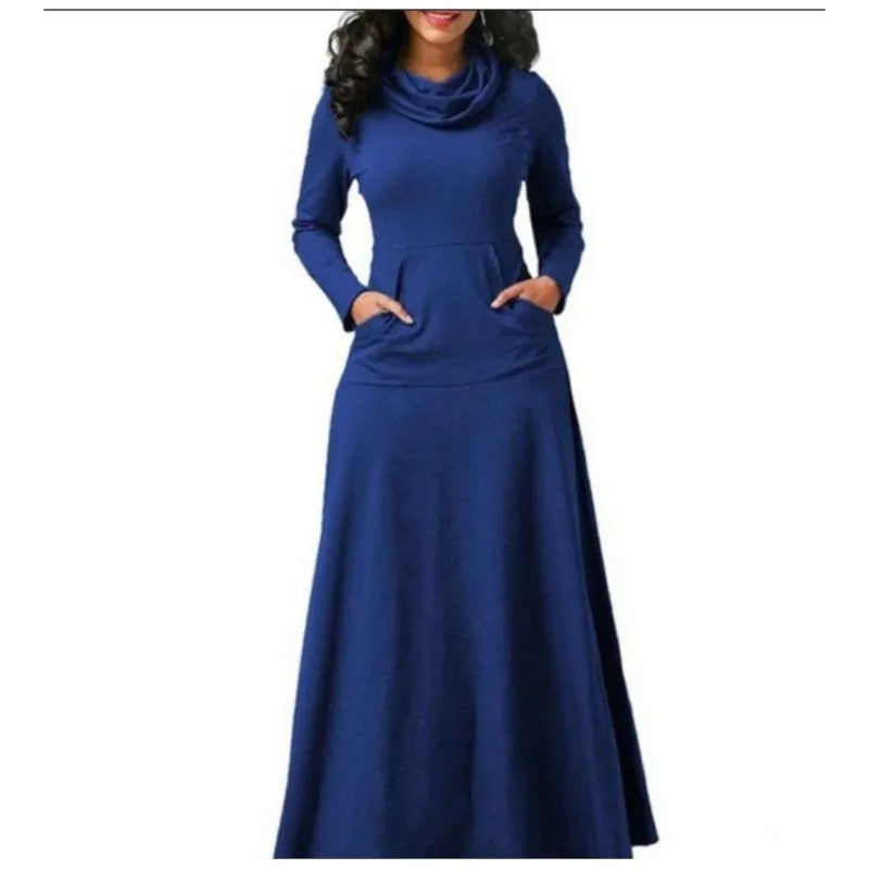 Women Long Sleeve Maxi Dress