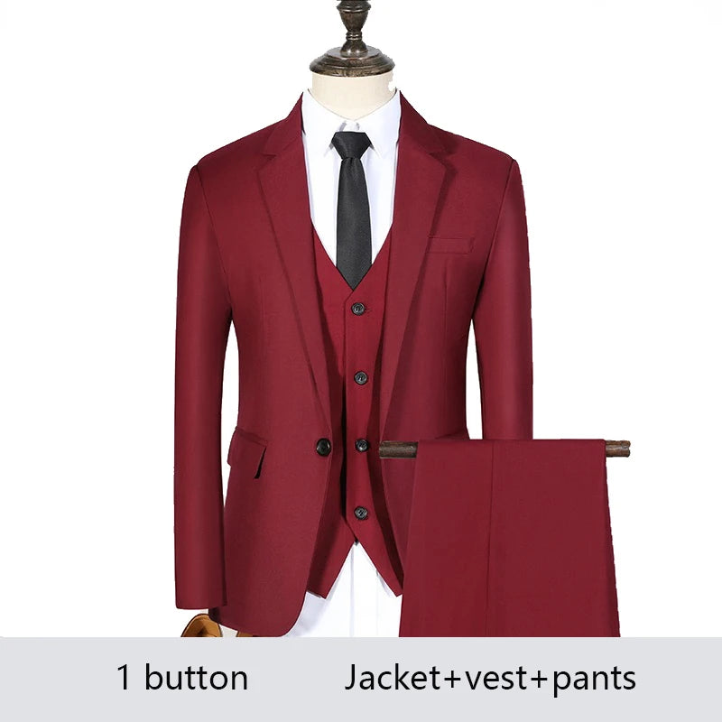 Men Wedding Blazers Elegant Suit