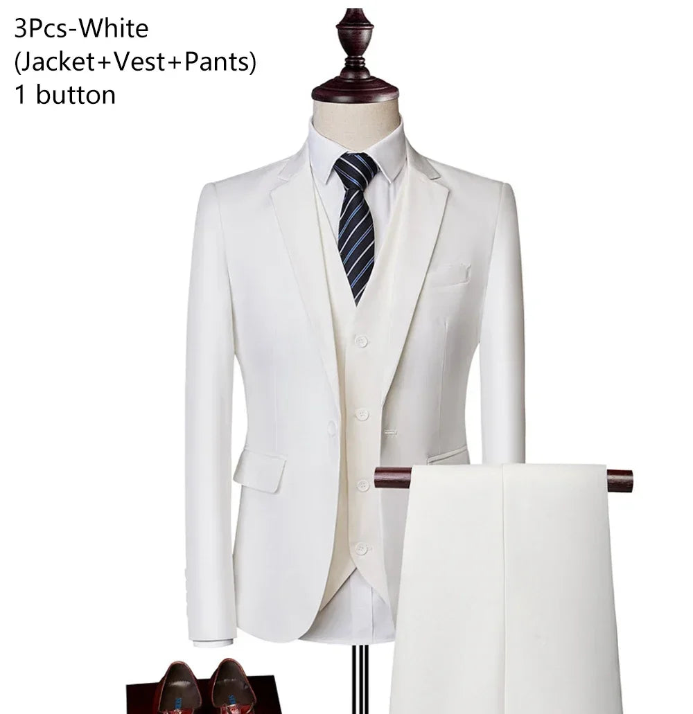 Wedding Blazer 2 Set Elegant Suit