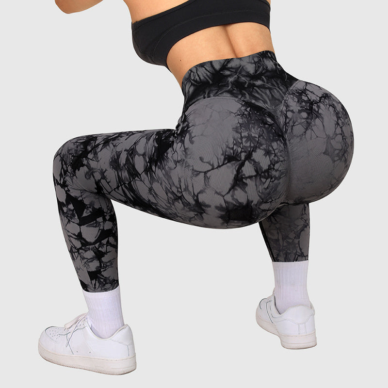 MyPeachy™ Seamless Tie-Dye Leggings